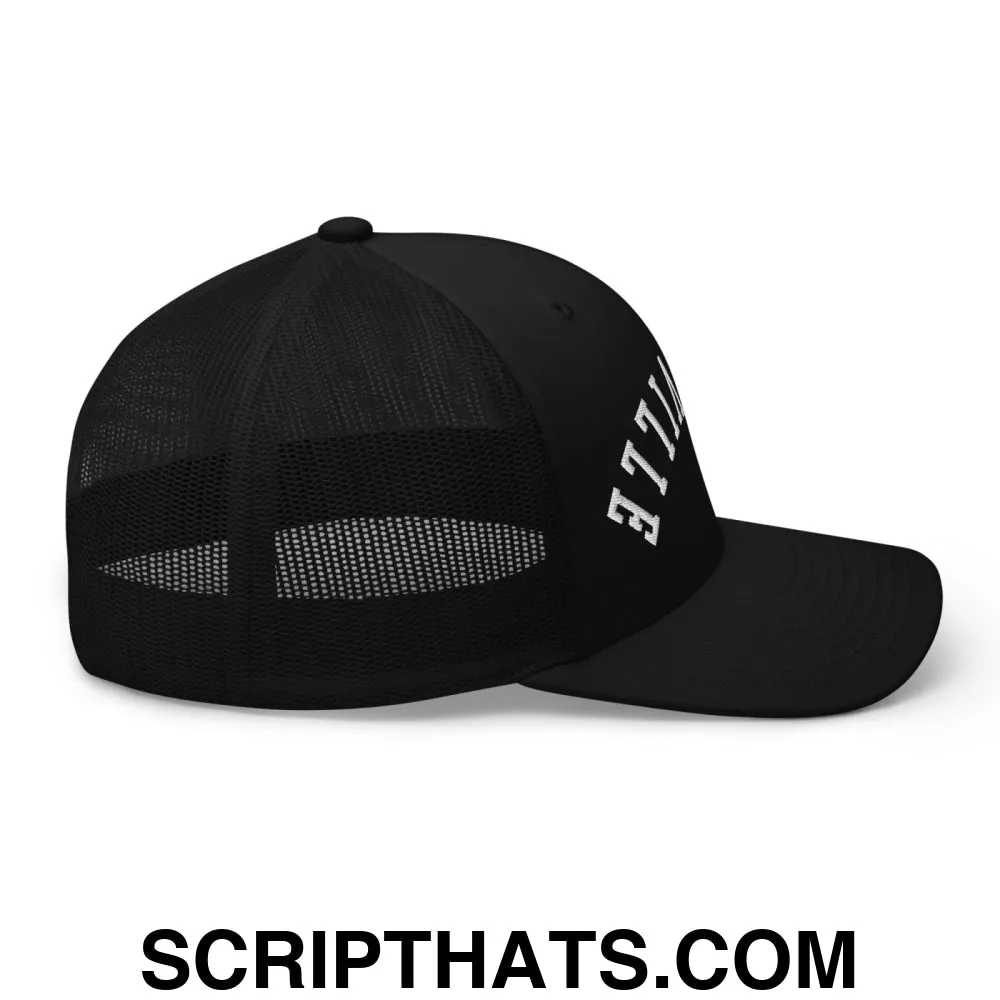 Upside Down Louisville Embroidered Mesh Trucker Hat