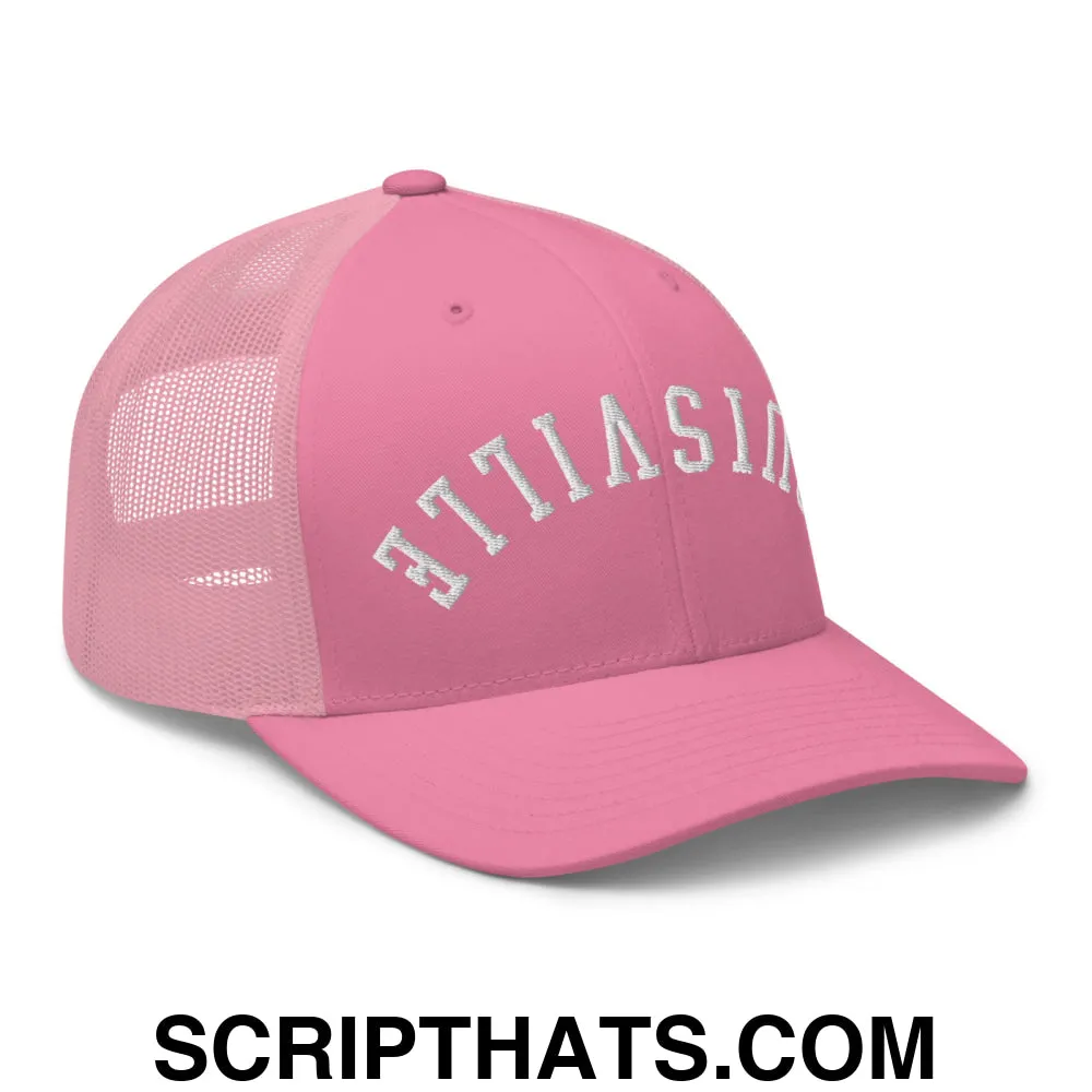 Upside Down Louisville Embroidered Mesh Trucker Hat