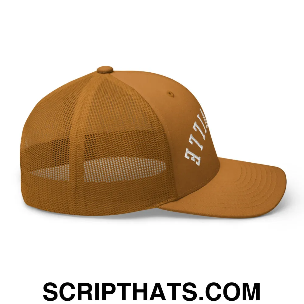 Upside Down Louisville Embroidered Mesh Trucker Hat