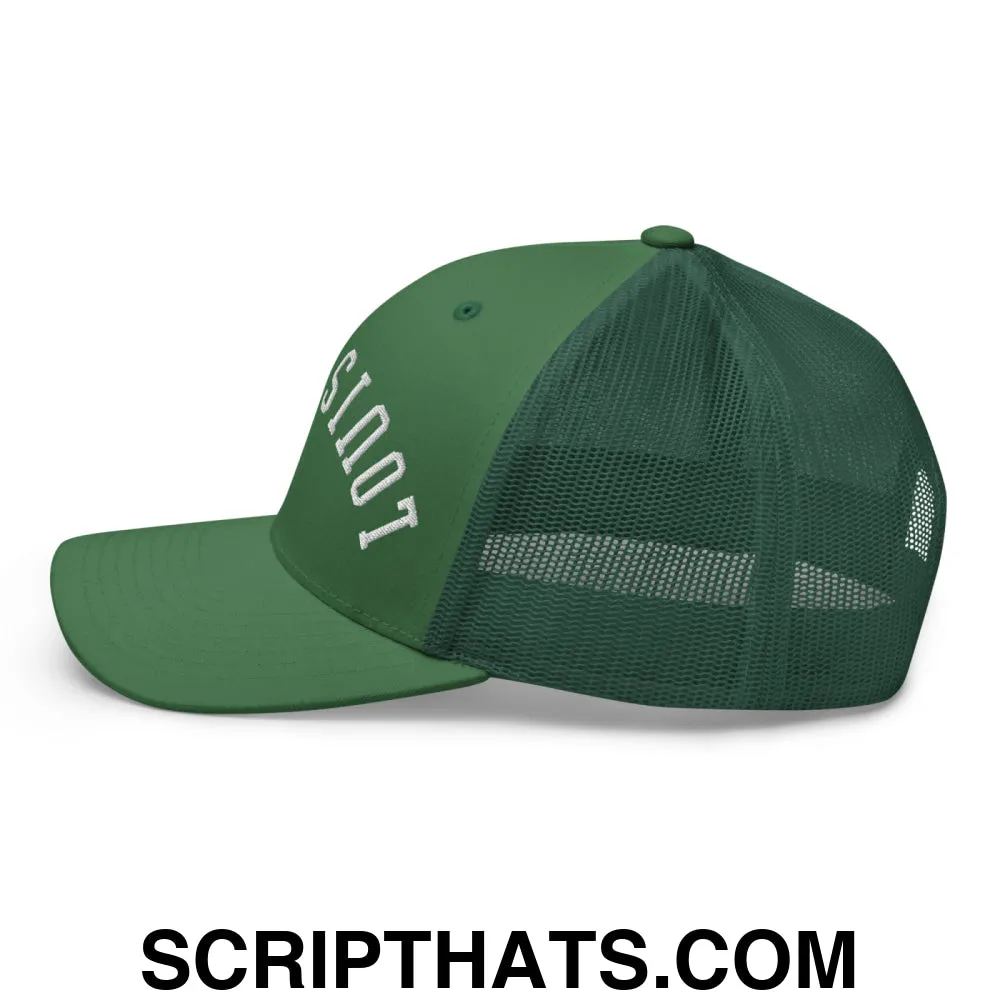 Upside Down Louisville Embroidered Mesh Trucker Hat
