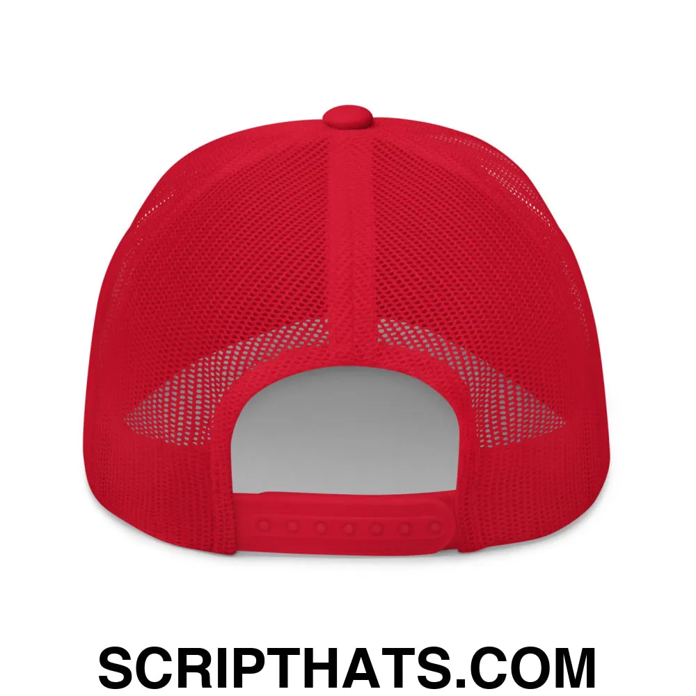 Upside Down Louisville Embroidered Mesh Trucker Hat
