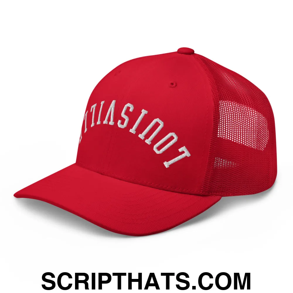Upside Down Louisville Embroidered Mesh Trucker Hat