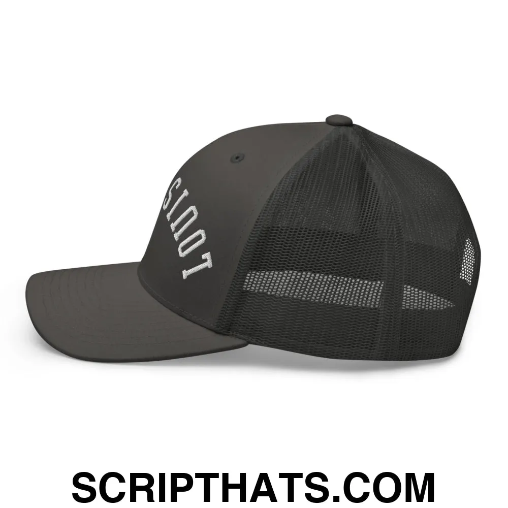 Upside Down Louisville Embroidered Mesh Trucker Hat
