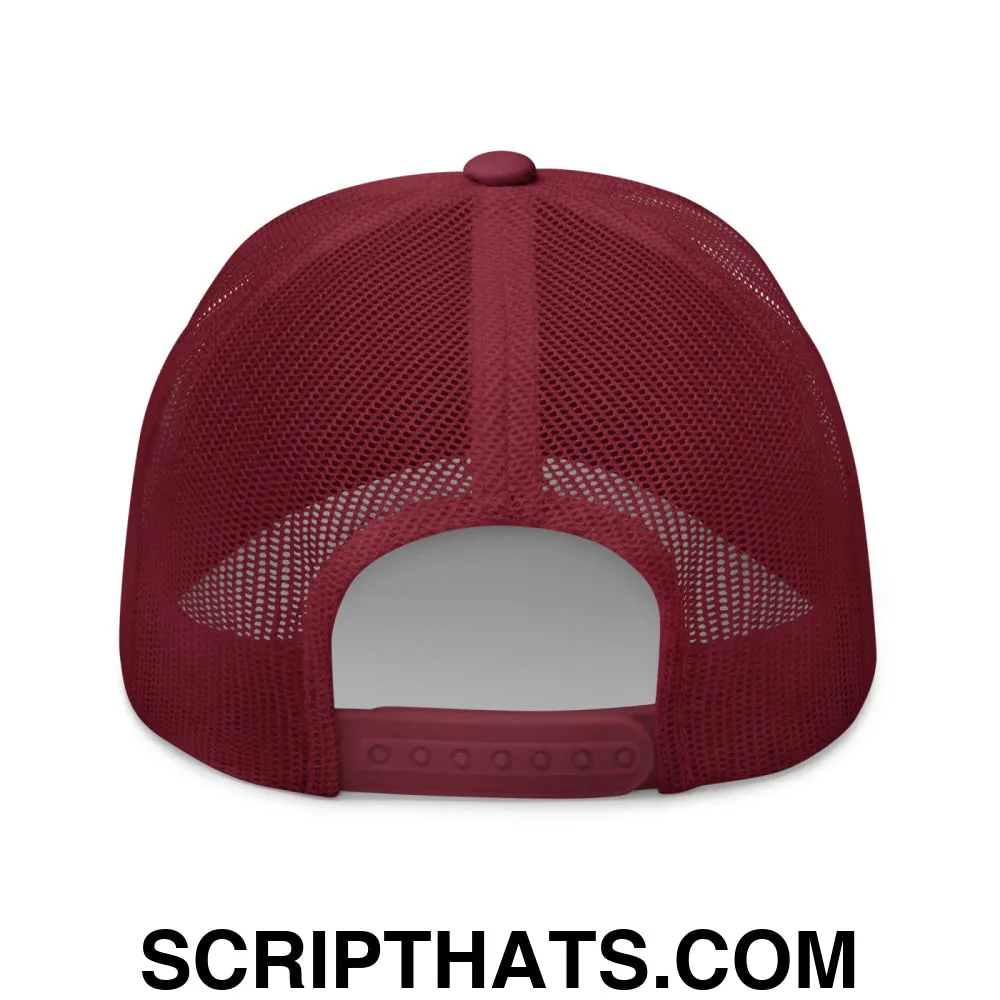 Upside Down Louisville Embroidered Mesh Trucker Hat