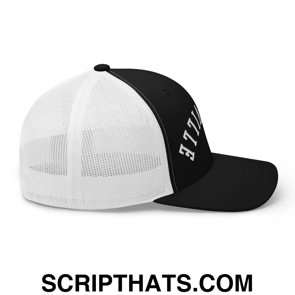 Upside Down Louisville Embroidered Mesh Trucker Hat