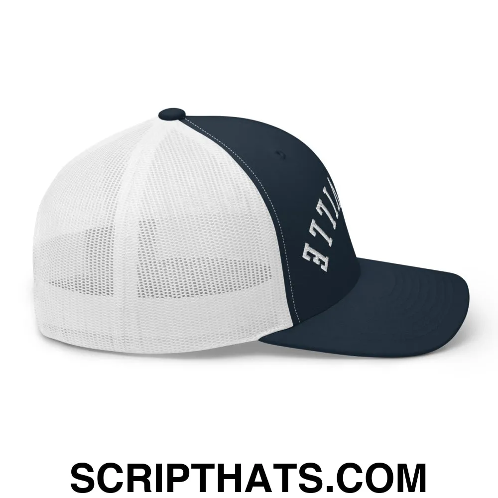 Upside Down Louisville Embroidered Mesh Trucker Hat