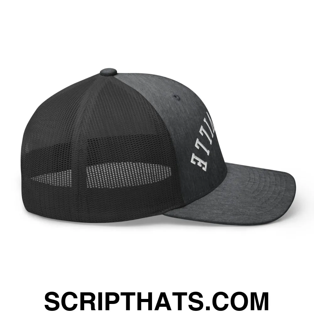 Upside Down Louisville Embroidered Mesh Trucker Hat