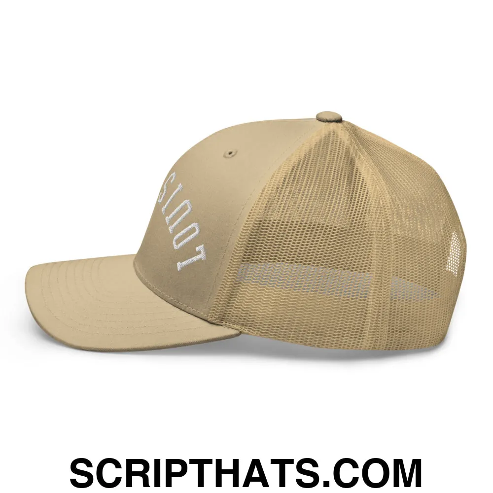 Upside Down Louisville Embroidered Mesh Trucker Hat