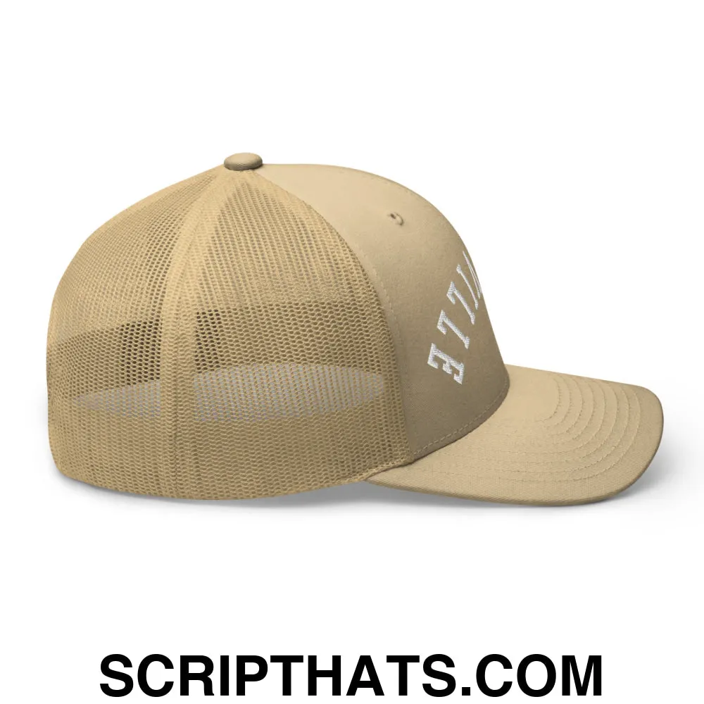 Upside Down Louisville Embroidered Mesh Trucker Hat