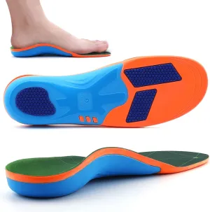 VALSOLE Plantar Fasciitis Orthotic Shoe Inserts,Athletic Running Insoles for Women and Men,Arch Support Gel Comfort Shoe Insoles,Relieve Fallen Arch,Flat Feet,metatarsalgia,Pronation,Heel Pain…