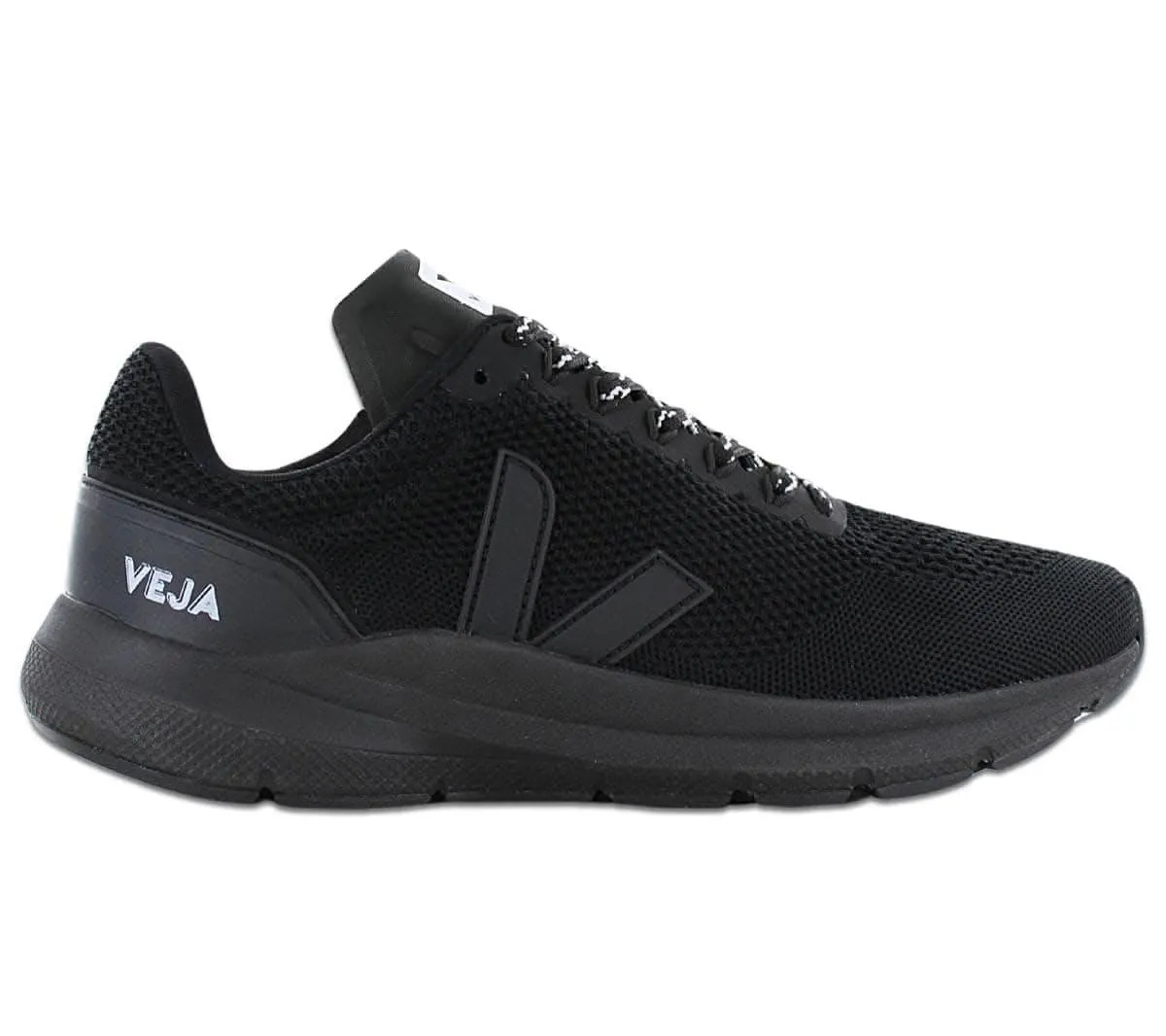 VEJA Marlin LT V-Knit - Damen Laufschuhe Schwarz LT1002456A