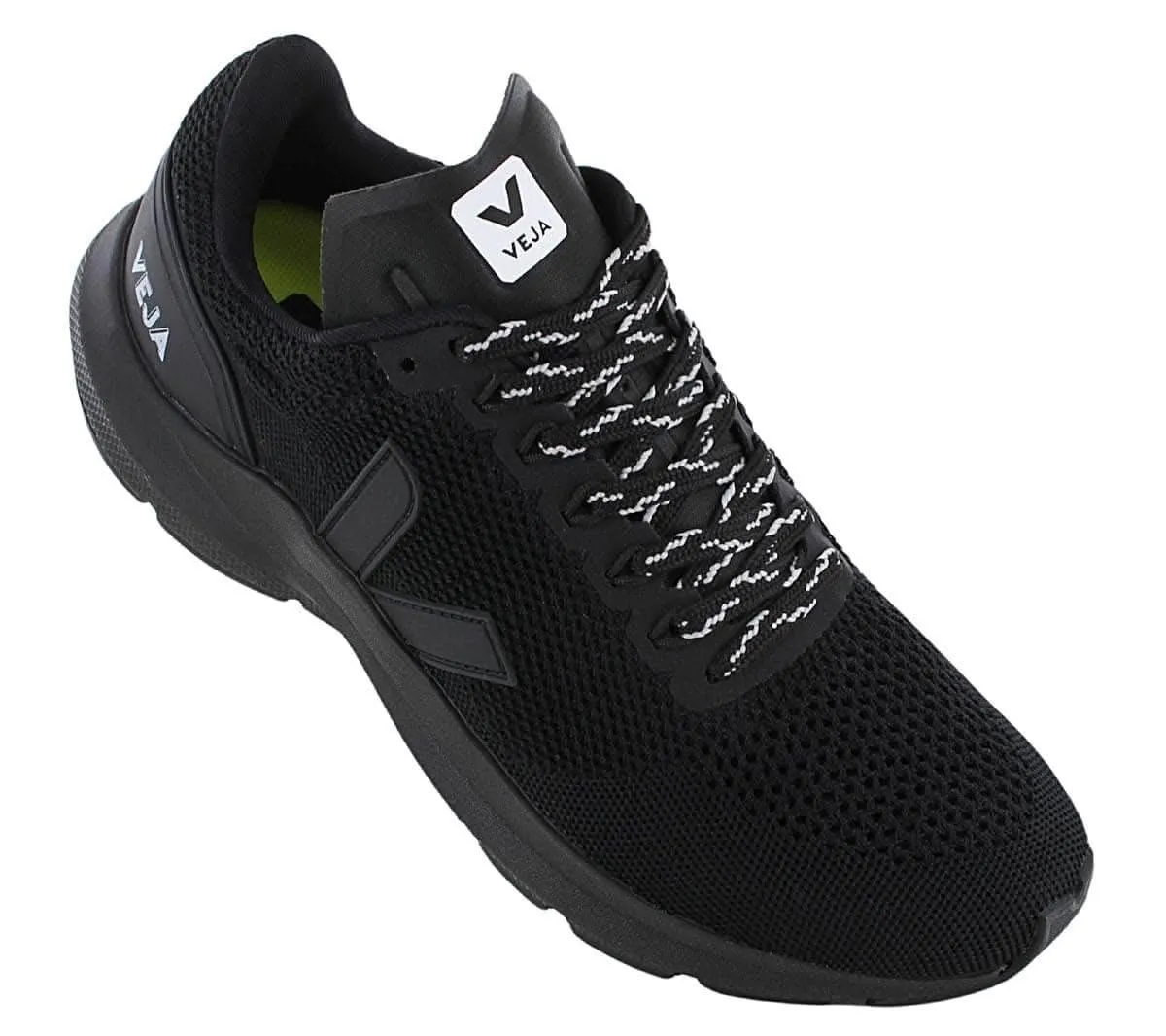 VEJA Marlin LT V-Knit - Damen Laufschuhe Schwarz LT1002456A