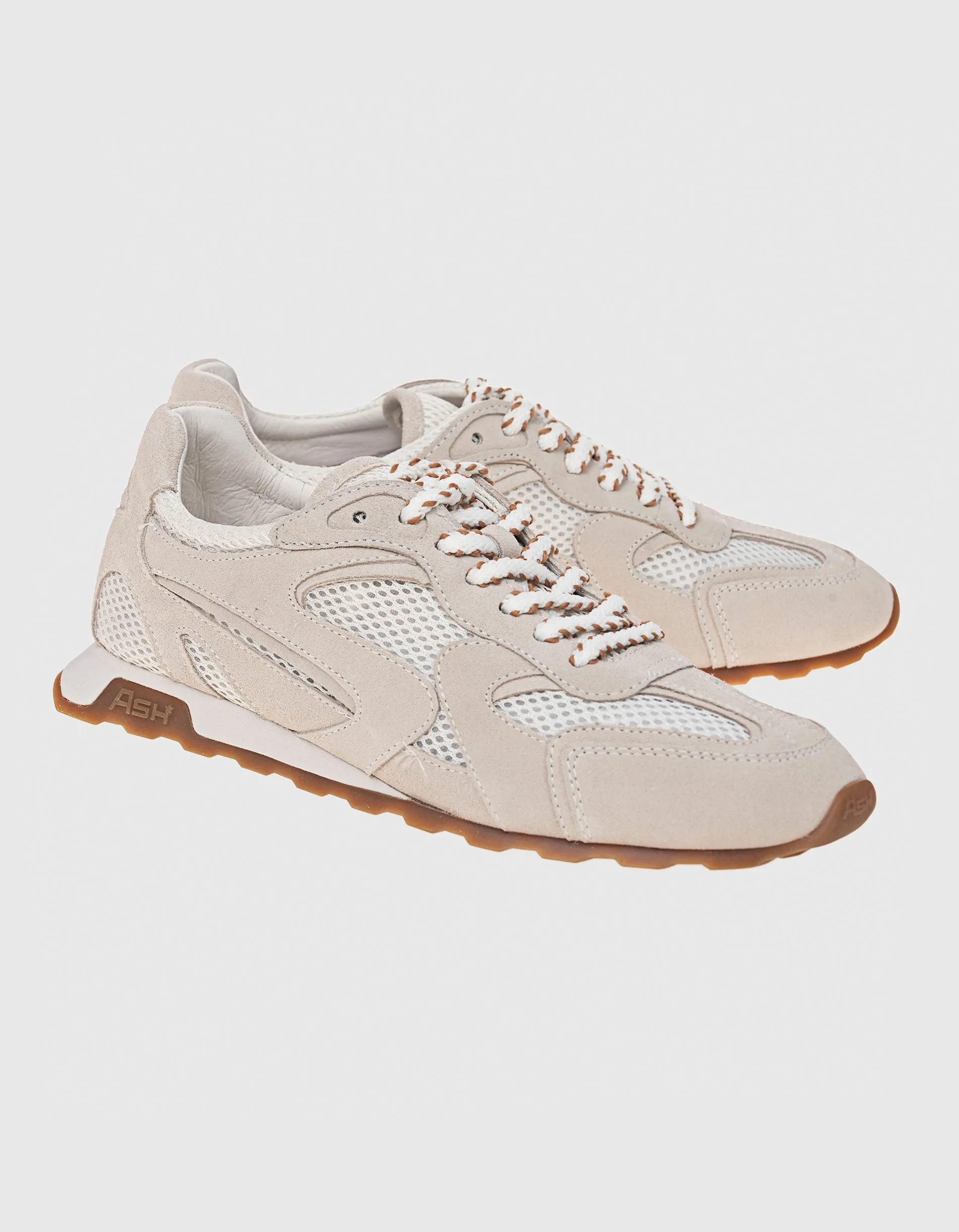 Velousleder-Sneaker Kasar Mesh