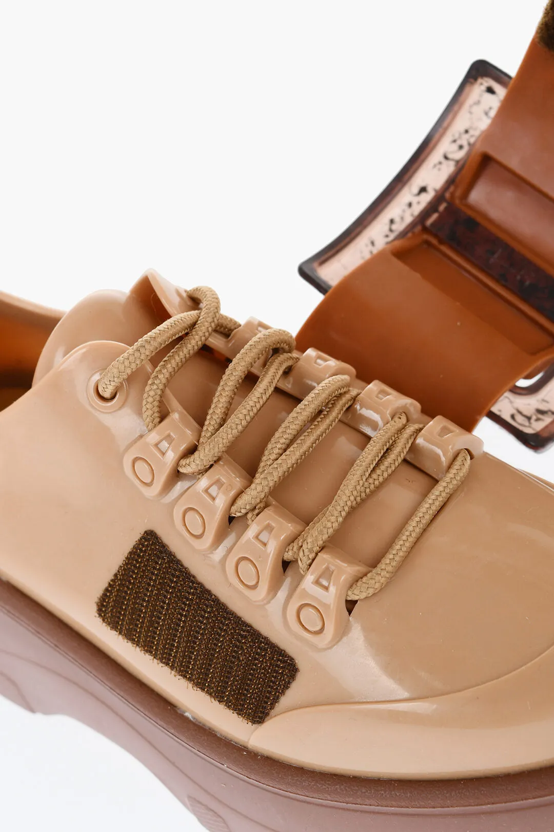 Viktor & Rolf MELISSA Rubber BUCKLE UP Derby Shoes