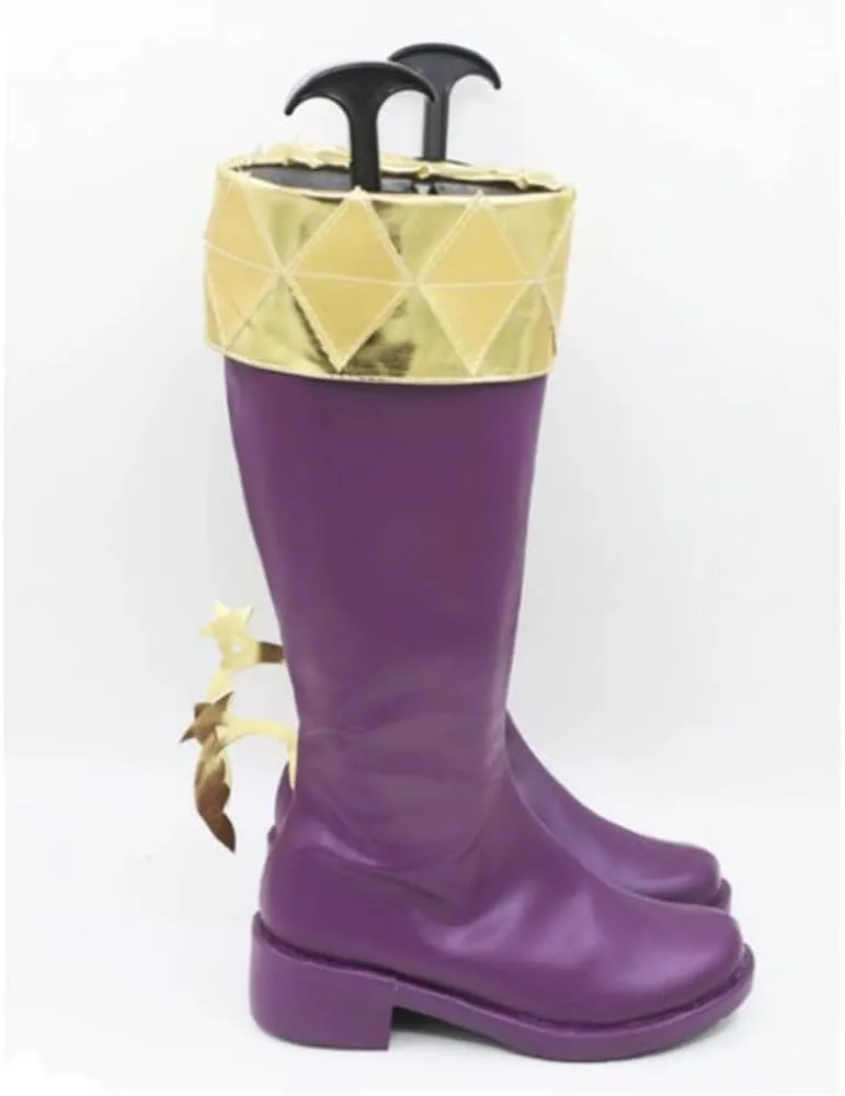 Voyager Fate Requiem Boots Cosplay Shoes Custom Made Props Anime Halloween W3527