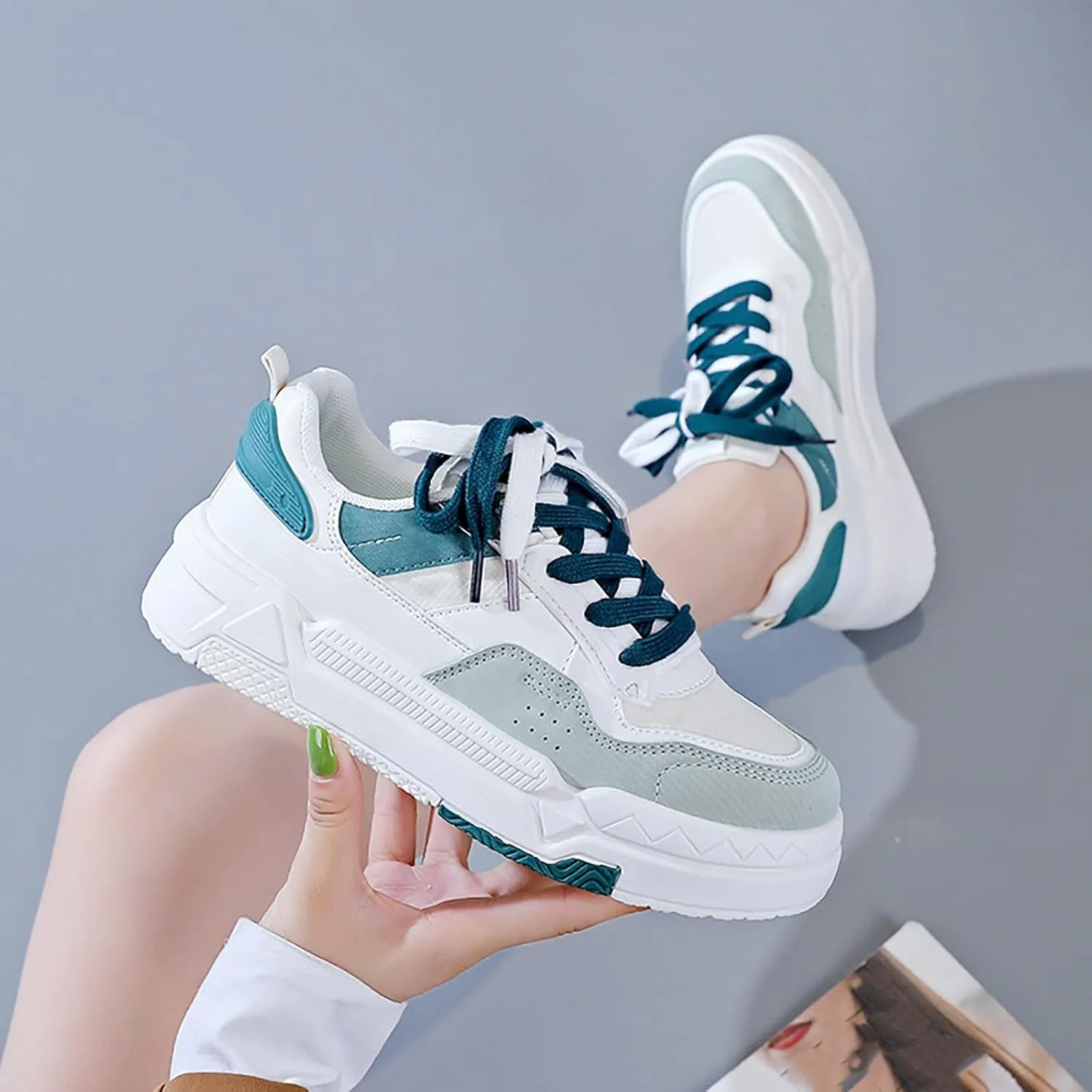 Walking Shoes Women Casual Casual Slip On Shoes Fashion Sneakers 2025 Women's Air Athletic Running Fashion Sport Tennis Shoe Loafers Casual Slip On