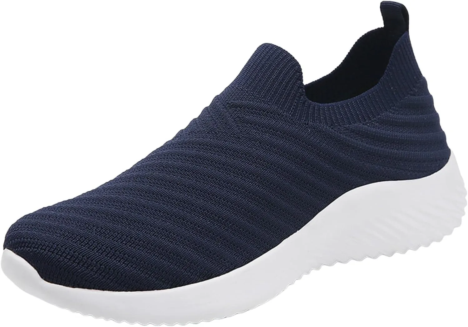 Walking Shoes Women Comfort Slip On Walking Shoes Casual Comfortable Lightweight Breathable Mesh Sock Shoe