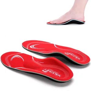 Walkomfy Pain Relief Orthotics, Plantar Fasciitis Arch Support Insoles Shoe Inserts for Maximum Support/All-Day Shock Absorption/Designed for Men and Women 29.5cm