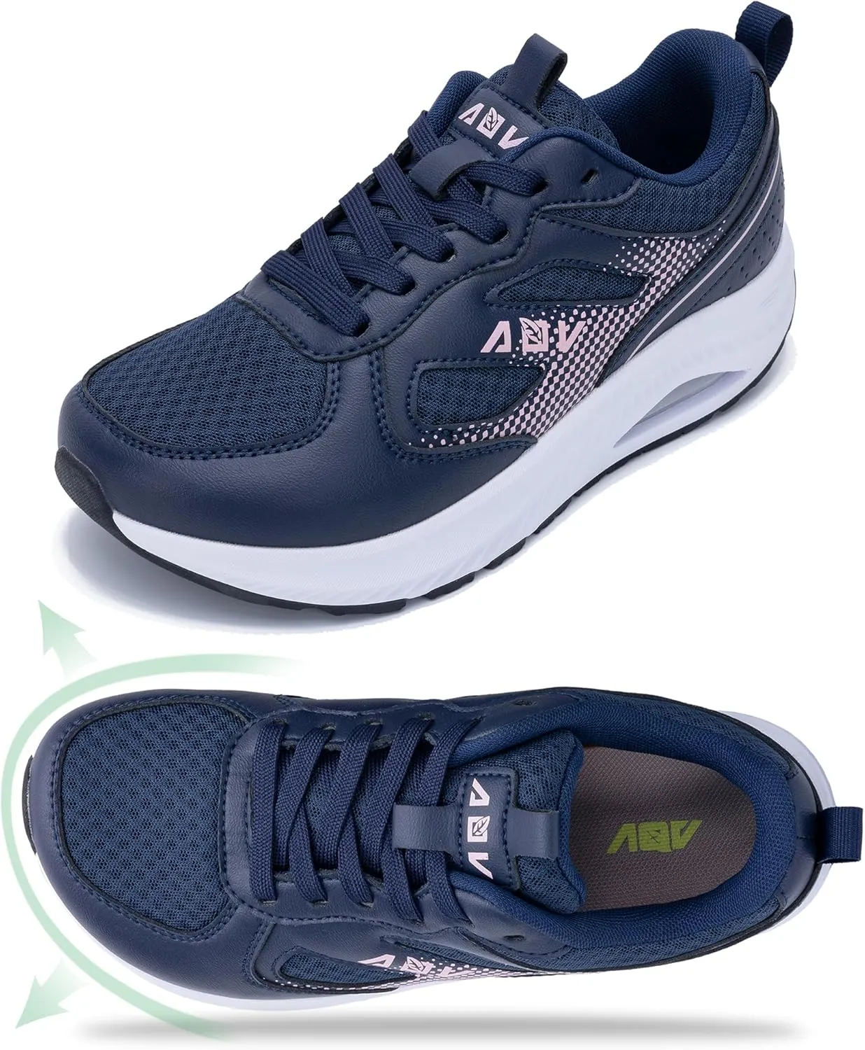 Wide Toe Box Shoes Women Arch Support Walking Shoes Plantar Fasciitis Orthotic Tennis Sneakers