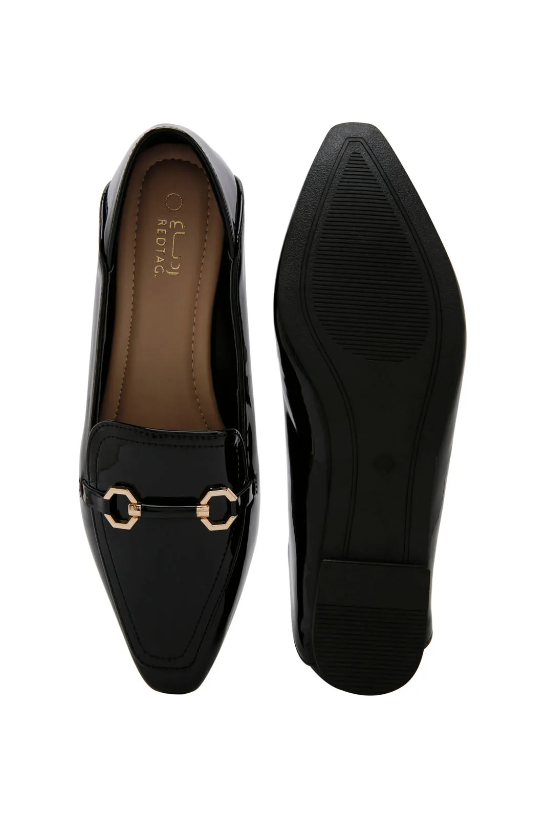 Women Black Embellished Loafer