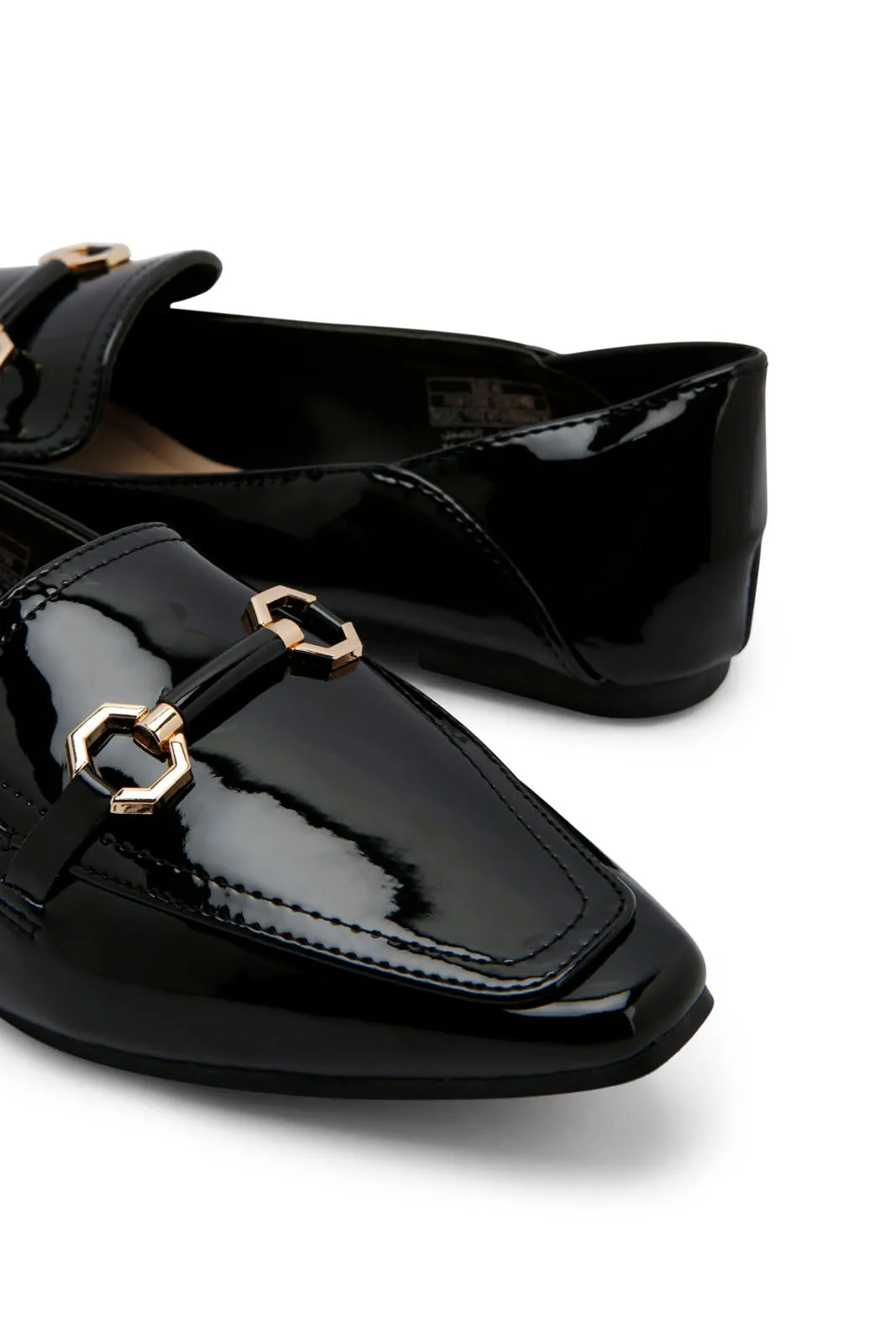 Women Black Embellished Loafer