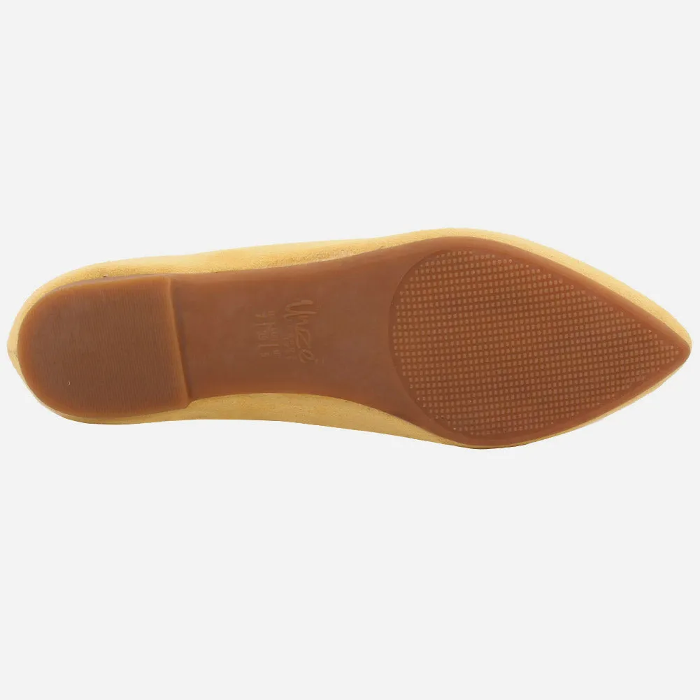 WOMEN "CAREY" COMFORT BURMA POINTED TOE SHOES