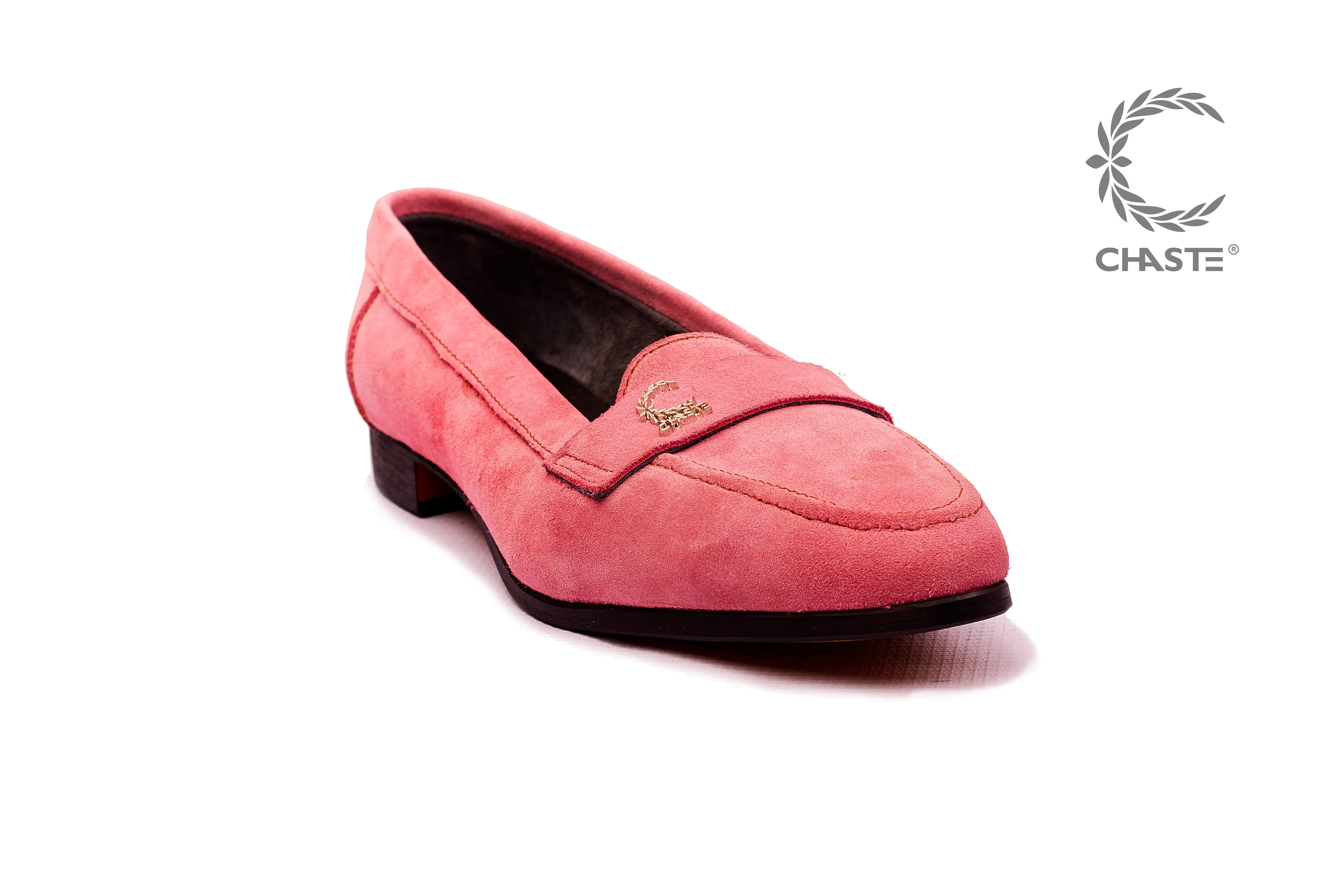 Women Suede Loafer- Coffee Brown