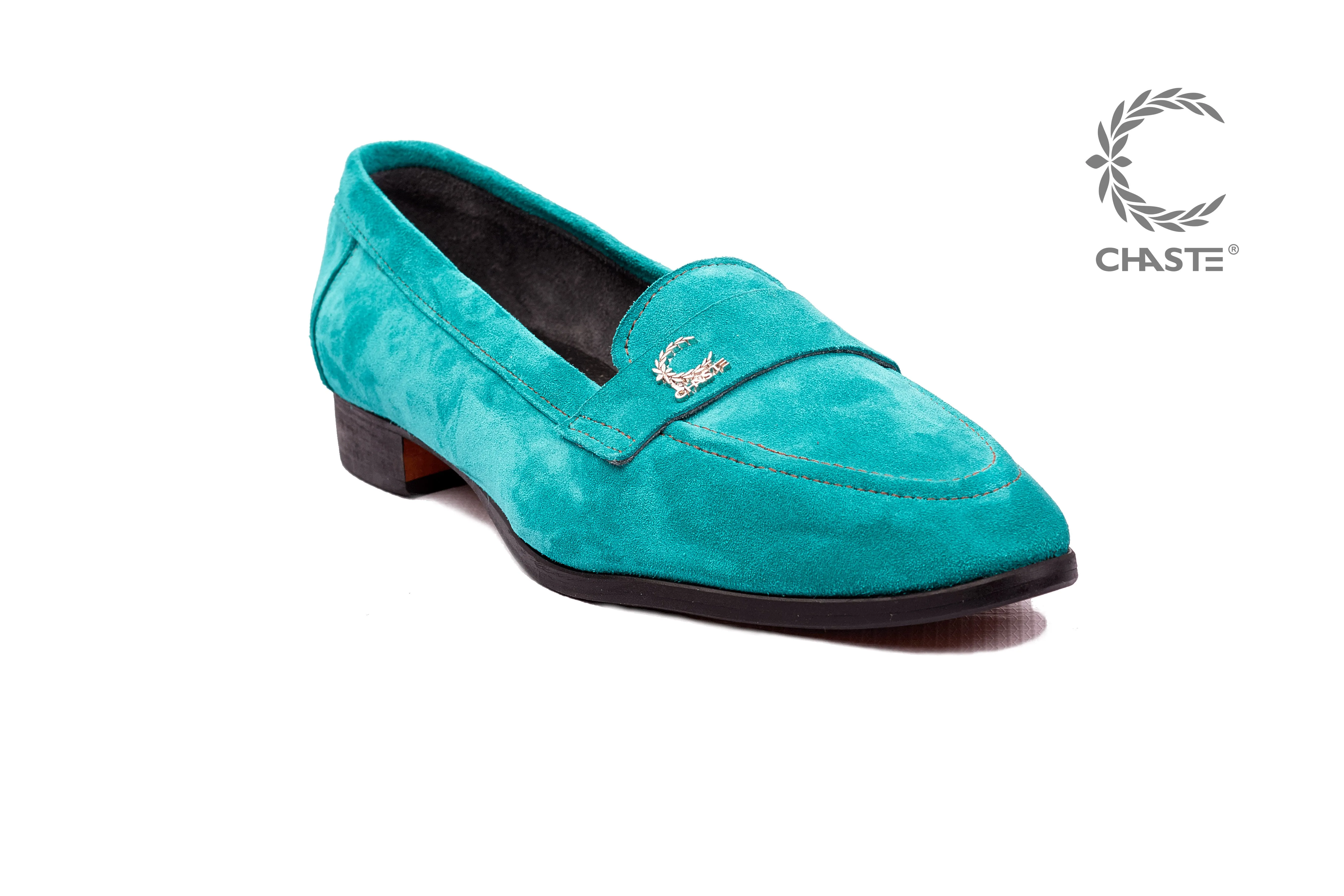 Women Suede Loafer- Coffee Brown