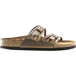Women's Birkenstock Granada Soft Footbed Tobacco Oiled Leather