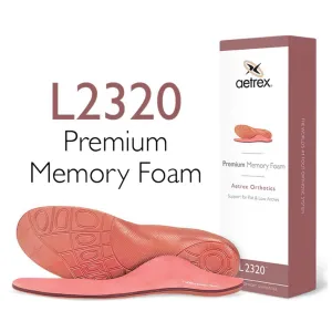 Women's Premium Memory Foam Posted Orthotics
