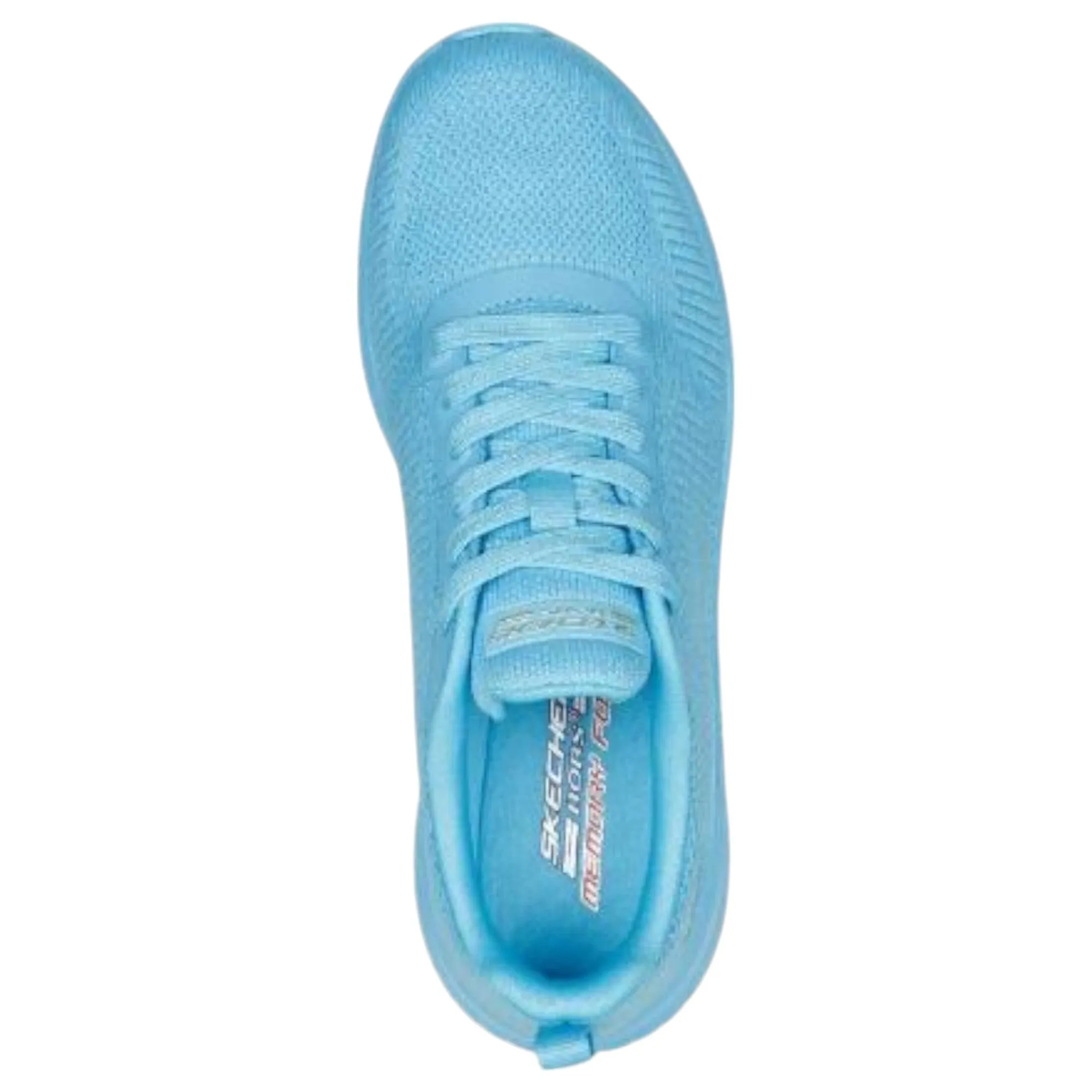 Womens Skechers Bobs Sport Squad Chaos - Cool Rythms Shoes Aqua