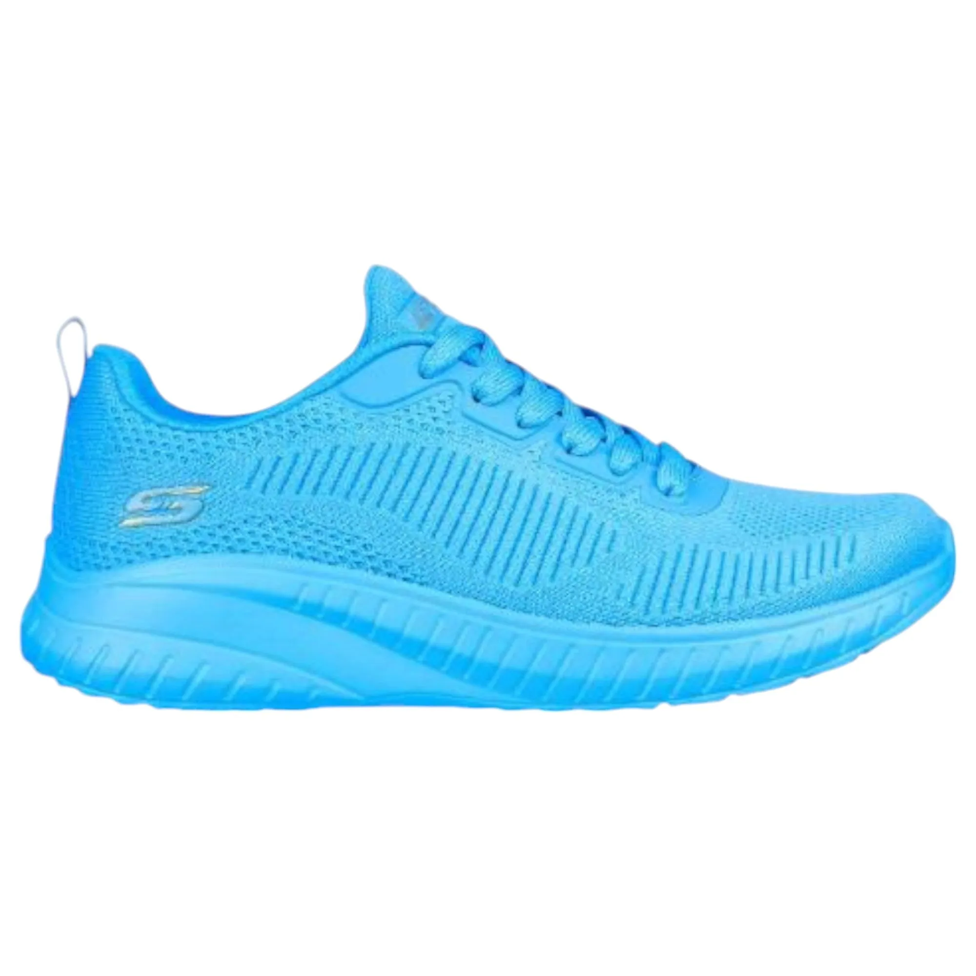 Womens Skechers Bobs Sport Squad Chaos - Cool Rythms Shoes Aqua