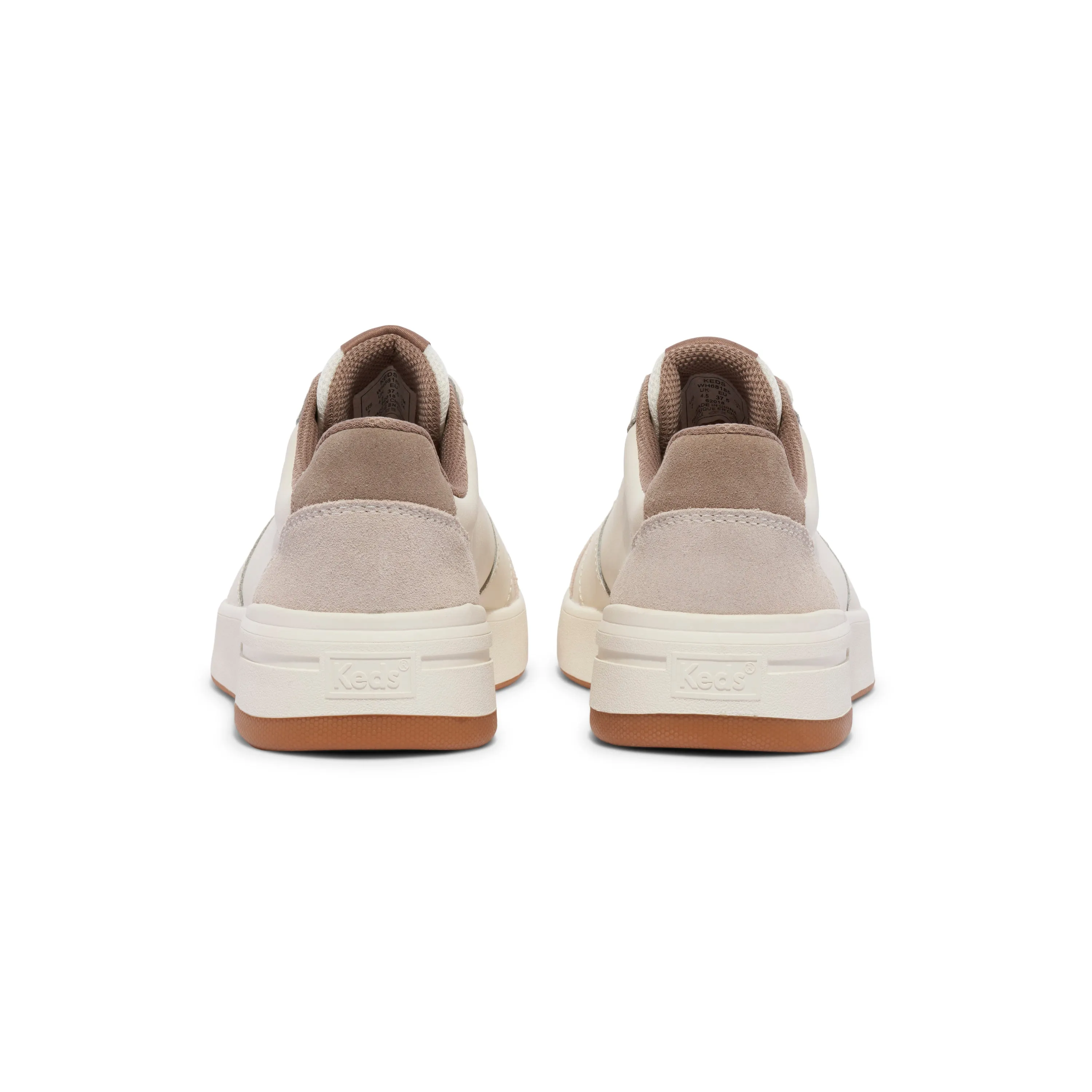 Women's The Court Leather/Suede - White/Taupe