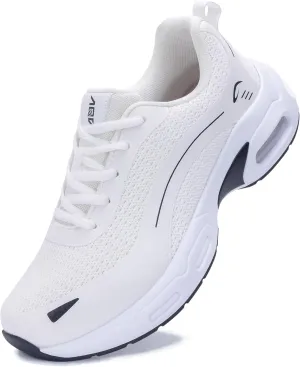 Womens Walking Shoes with Arch Support | Orthotic Sneakers for Plantar Fasciitis Foot Heel Pain Relief | Air Tennis Running Shoes US 6.5-11