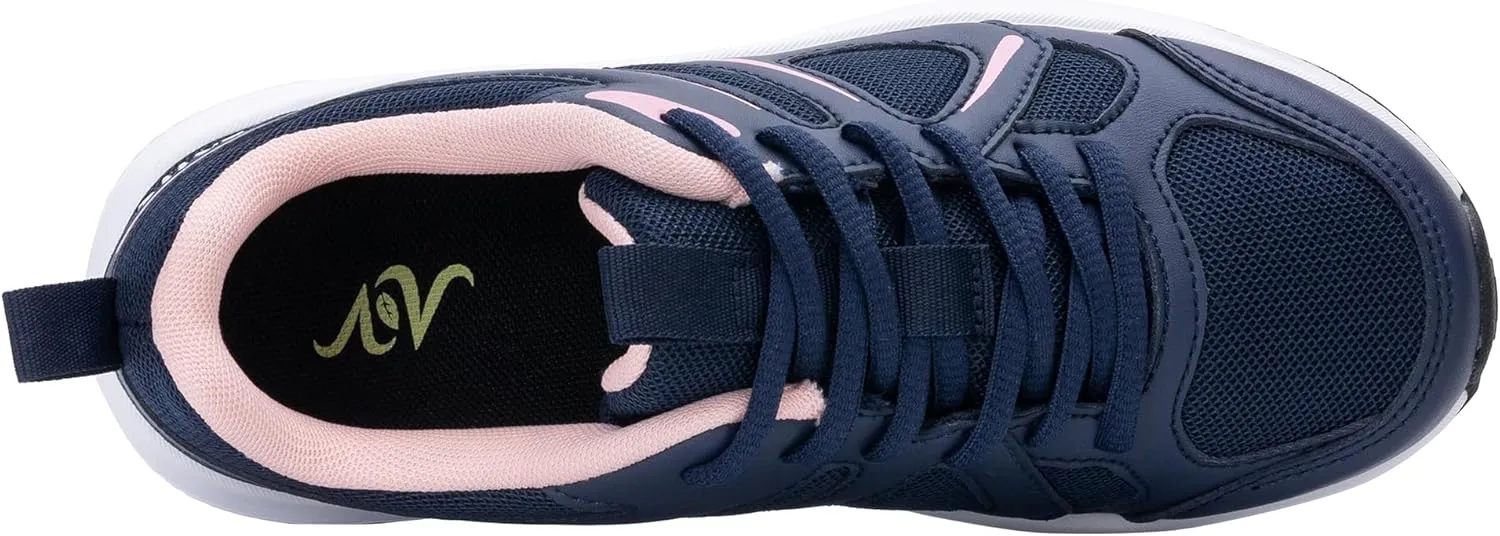 Women's Walking Shoes with Arch Support Plantar Fasciitis Air Tennis Sneakers for Gym Workout