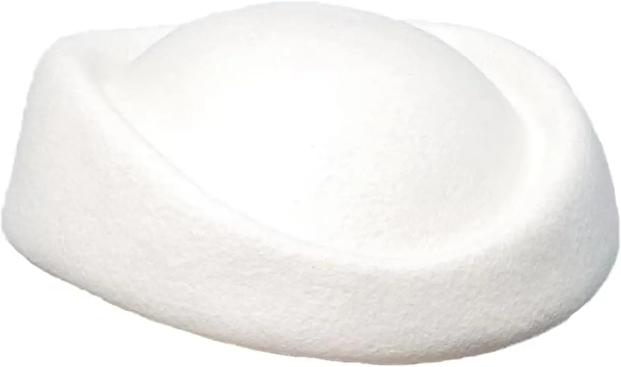 Wool Felt Beret Derby Fascinator Hats for Women Ladies Church Tea Party Formal Wedding Pillbox Hat