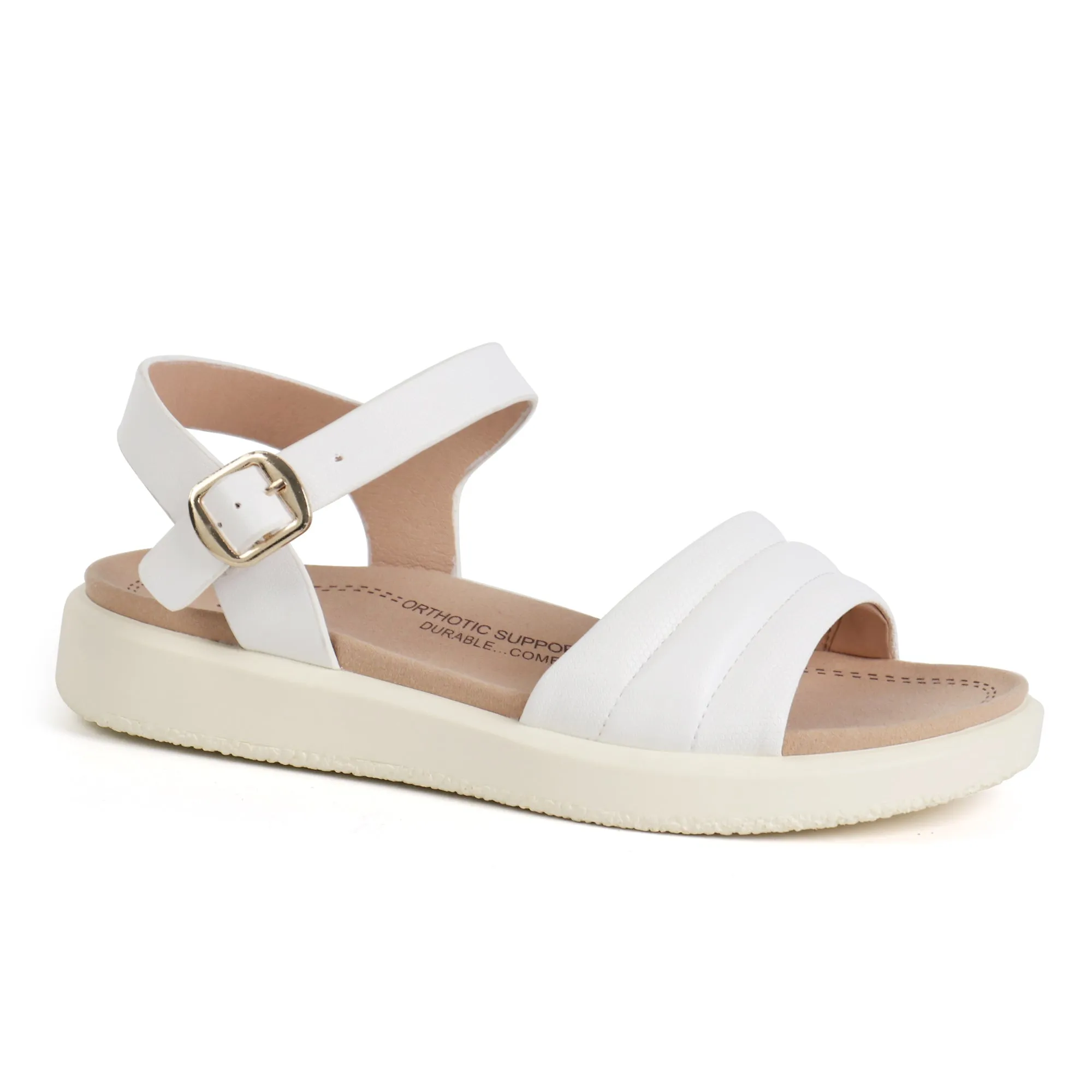 Yellow Arch Support Sandals-Katie