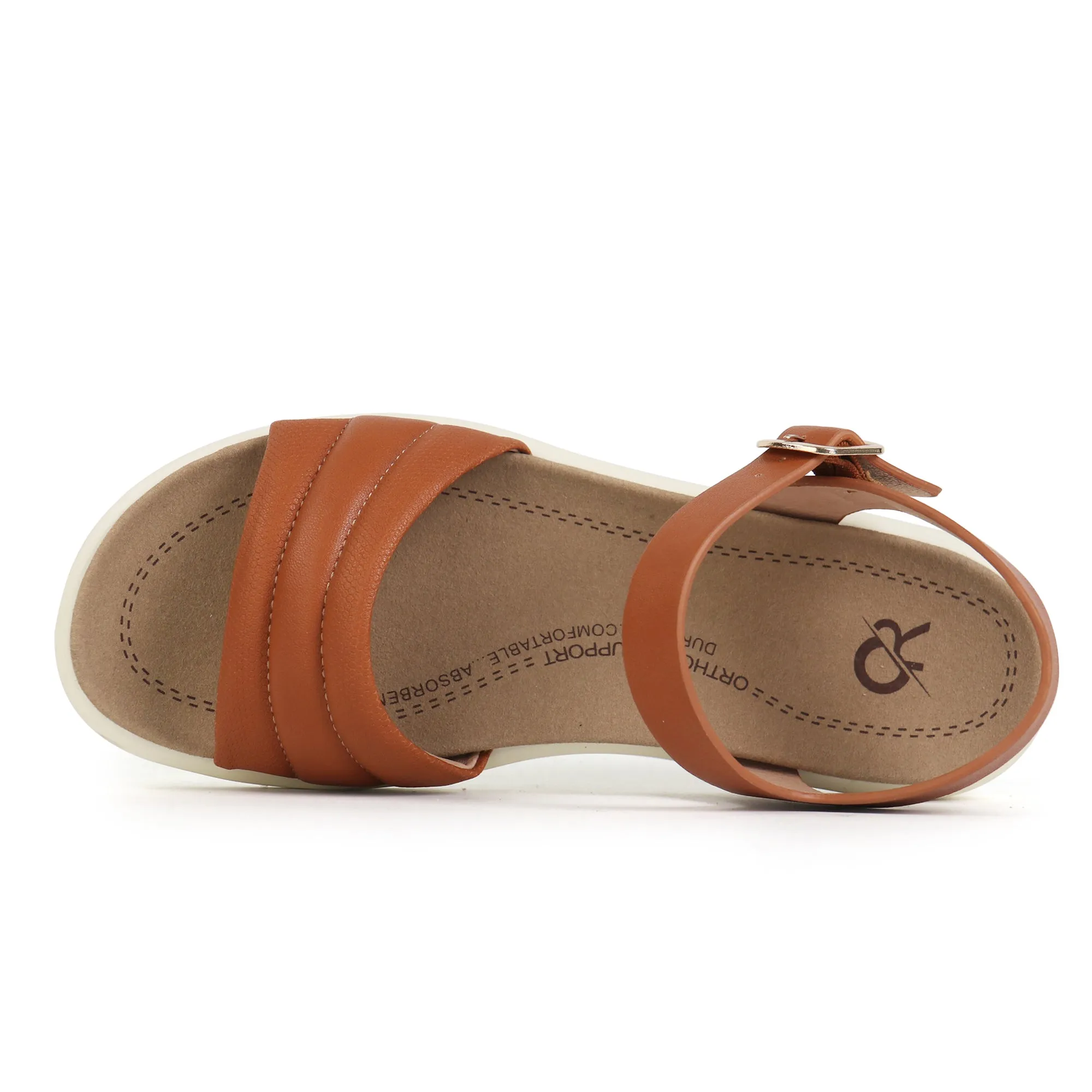 Yellow Arch Support Sandals-Katie