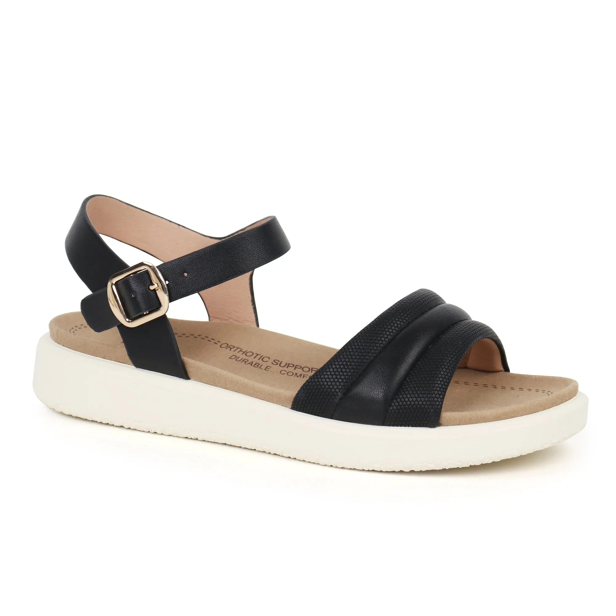Yellow Arch Support Sandals-Katie
